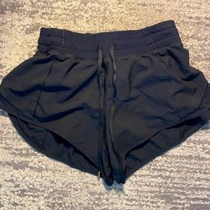 Black athletic shorts